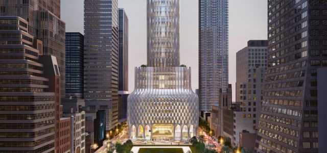A First Look at Zaha Hadid Architects’ Skyscraper on NYC’s Fifth Avenue